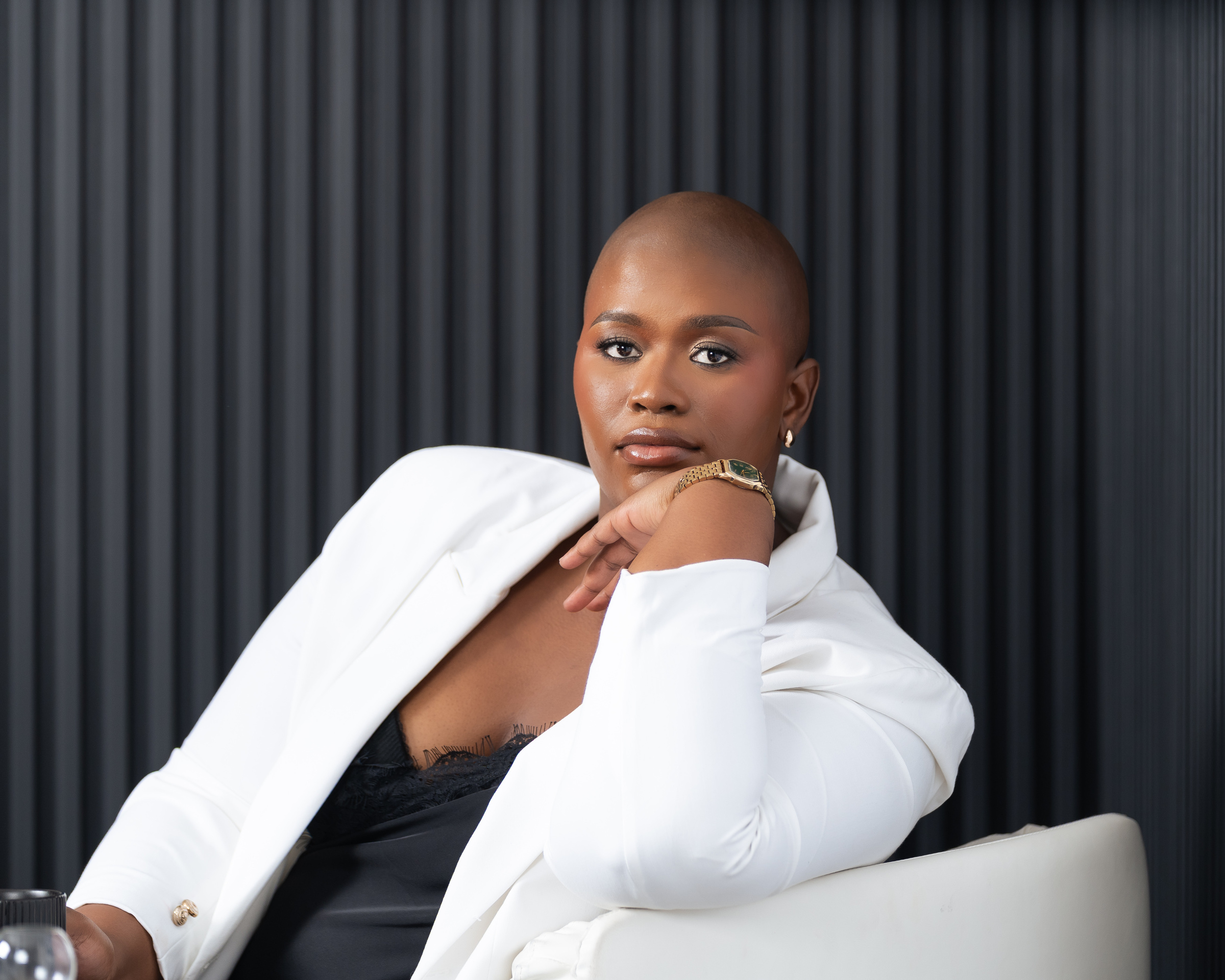 Meloh Ntleko, close portrait